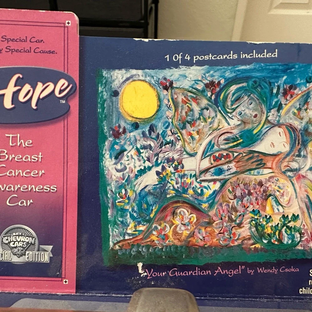 Chevron Cars Special Edition Breast Cancer Awareness pink antique Chevron car. - Picture 3 of 8